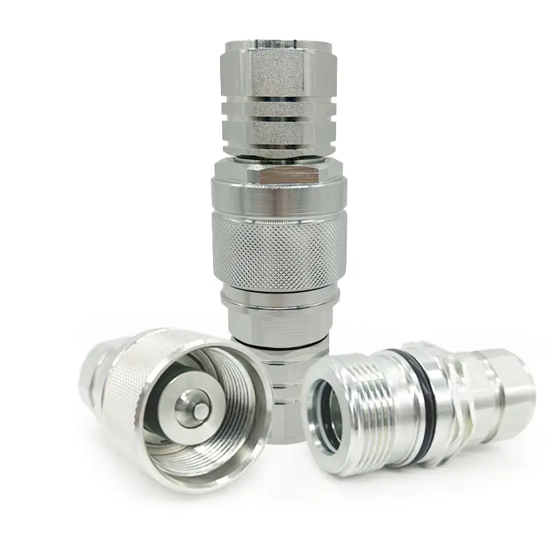CVV General purpose screw connect poppet couplers made to the ISO 14541 Standard